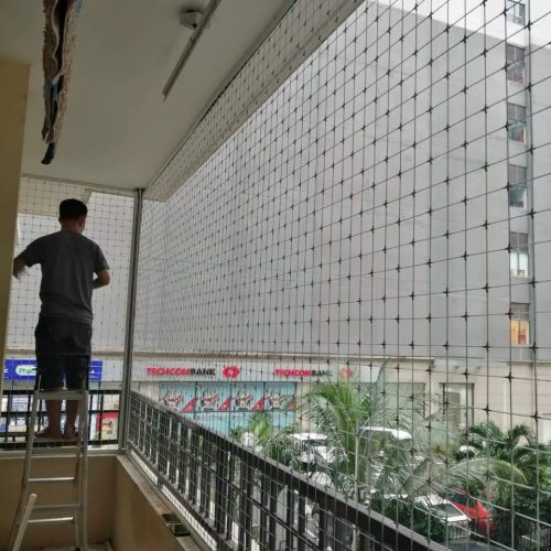 LƯỚI AN TOÀN BẢO VỆ THÚ CƯNG MÈO, CHÓ ĐẢM BẢO - Ảnh 3